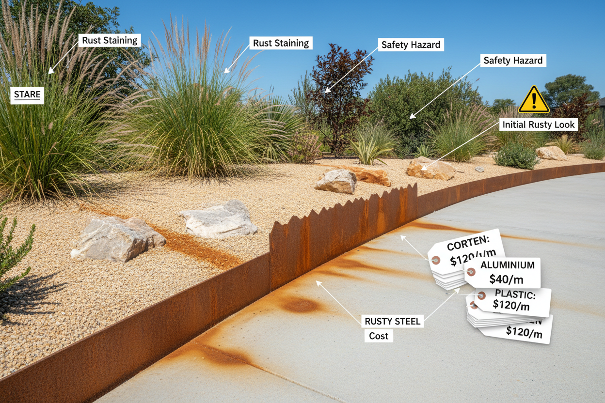 Disadvantages of Corten Steel