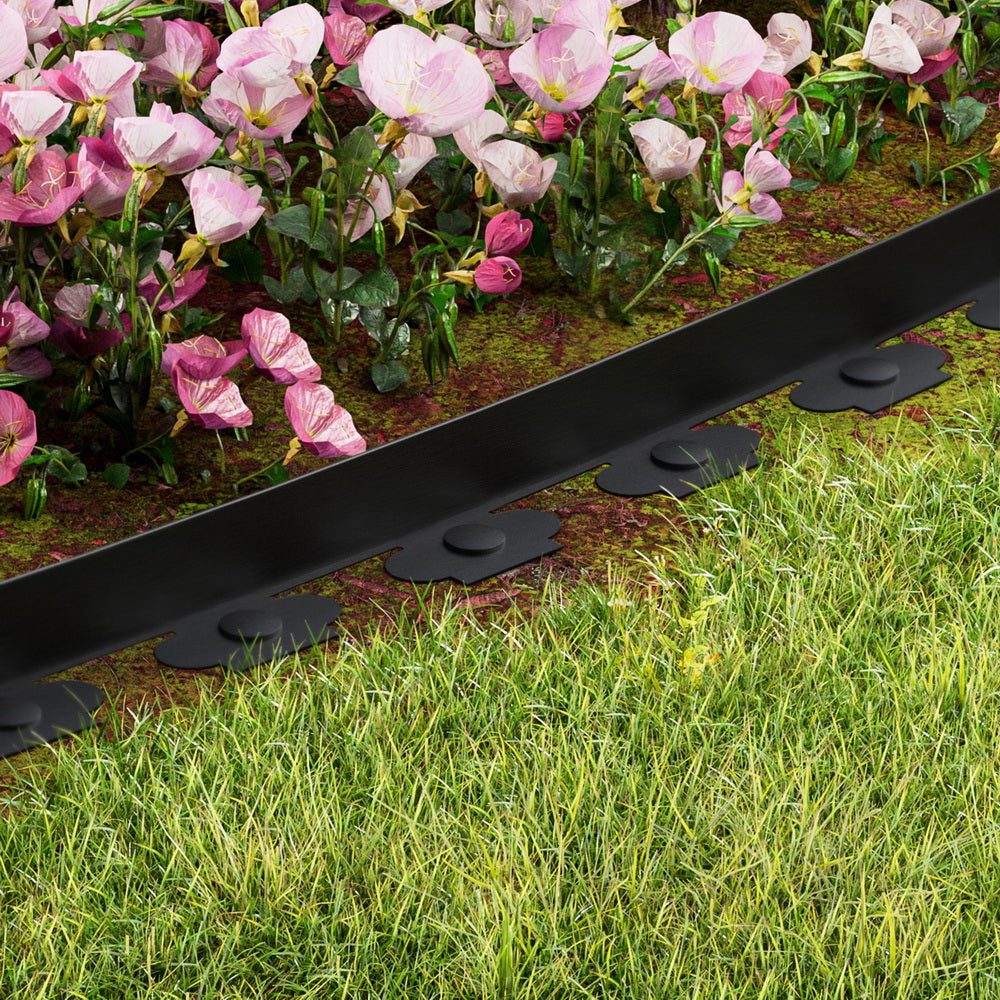 Plastic Garden Edging 50mm Black