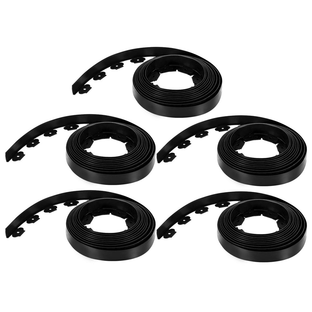 Plastic Garden Edging 50mm Black