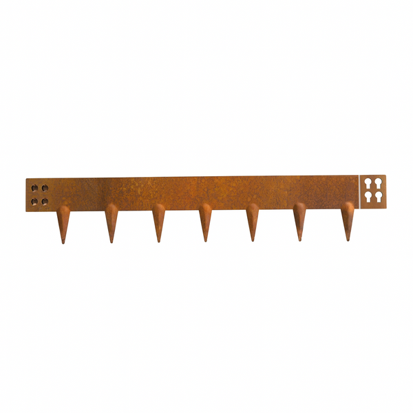 YS Garden Edging in Australia in the 10mm size in corten steel also known as weathering steel