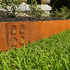 Weathering Steel Edging